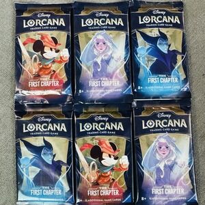 NEW SEALED Disney Lorcana TCG The First Chapter English 1x Booster Pack 12 Cards